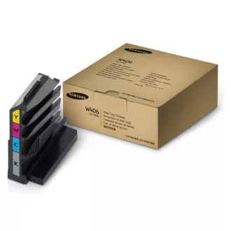 Samsung CLT-W406 - Recipient pentru deșeuri, black + color (negru + color) Samsung CLT-W406 - Recipient pentru deșeuri, black + color (negru + color)
