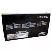 Lexmark C734X24G - unitate optica, black + color (negru + color)