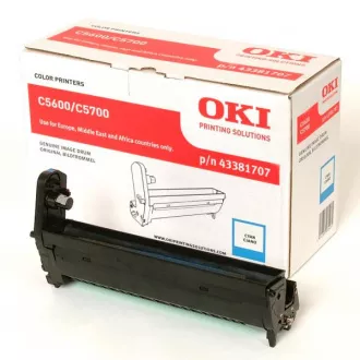 Oki 43381707 - unitate optica, cyan