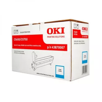 Oki 43870007 - unitate optica, cyan