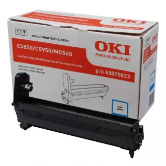 Oki 43870023 - unitate optica, cyan