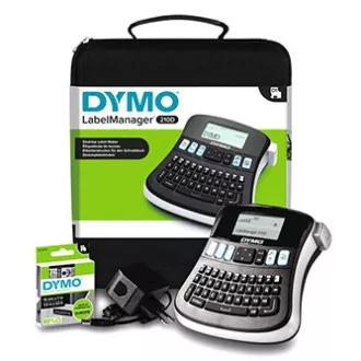 Imprimantă de etichete autoadezive Dymo, LabelManager 210D, cu carcasă