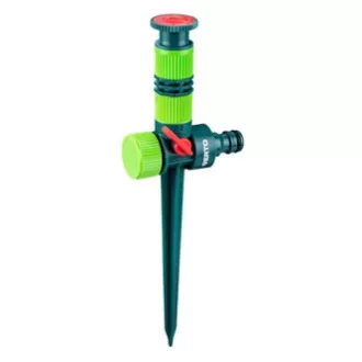 Control intensitate pulverizare stropitoare de grădină Verto, suprafață max 78m2, 1/2", verde, 15G785