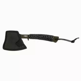 Topor de camping Neo Tools 63-118, greutate totală 266g, lungime topor 26cm