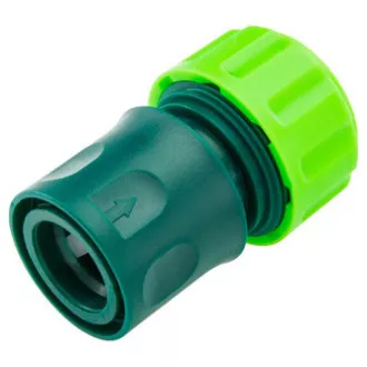 Cuplaj rapid Verto, material plastic, 3/4", verde, 15G722
