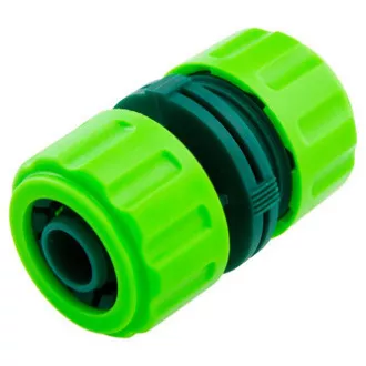 Cuplaj Verto pentru racord fix la furtun, material plastic, 3/4", verde, 15G743