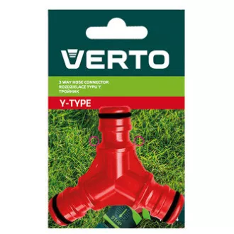 Furcă Verto tip Y, material plastic, 1/2" și 3/4", roșie, 15G744