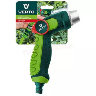Pulverizator cu pistol Verto, control continuu al apei cu degetul mare, 1/2", verde, 15G709