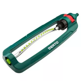 Pulverizator oscilant Verto, 16 duze pentru suprafețe de până la 13x18m, 1/2" și 3/4", verde, 15G771 Pulverizator oscilant Verto, 16 duze pentru suprafețe de până la 13x18m, 1/2" și 3/4", verde, 15G771