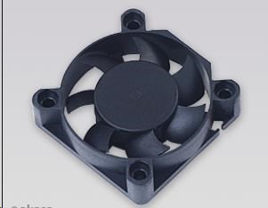 Ventilator AKASA 4cm Black Fan, 40x40x10mm, rulment cu manșetă, 24.87 dBA, 3 pini