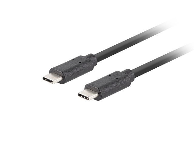 Lanberg Cablu USB-C M/M 3.1 GEN 2 de 1,8m 10GB/S PD100W negru