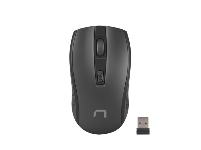 Mouse optic Natec JAY 2/1600 DPI/Office/Optical/Wireless USB/Negru