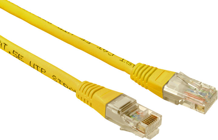 SOLARIX cablu patch CAT5E UTP PVC 5m galben
