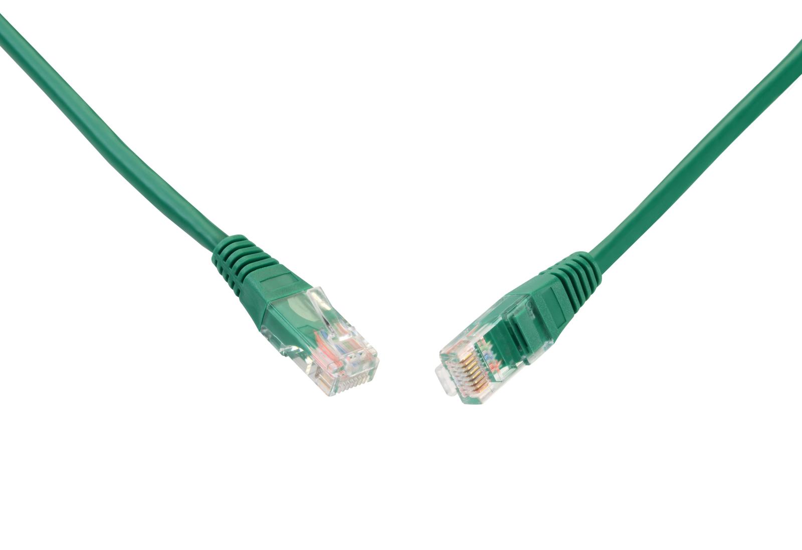 SOLARIX cablu de patch-uri CAT5E UTP PVC 5m verde non-snag proof