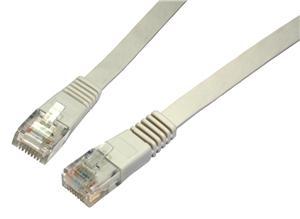 SOLARIX cablu patch plat CAT6 UTP LSOH 0,5m gri