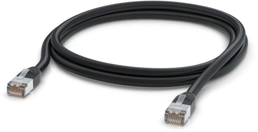 Ubiquiti UACC-Cable-Patch-Outdoor-2M-BK, cablu patch UniFi exterior, 2m, Cat5e, negru