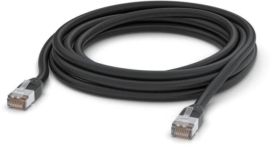 Ubiquiti UACC-Cable-Patch-Outdoor-8M-BK, cablu de patch UniFi pentru exterior, 8m, Cat5e, negru