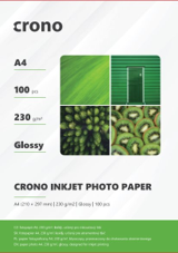 Crono PHPL4A, hârtie foto lucioasă, A4, 230g, 100buc