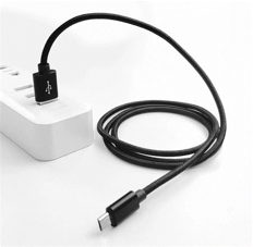 Cablu Crono USB 2.0/ USB A masculin - microUSB masculin, 1,0 m, negru premium