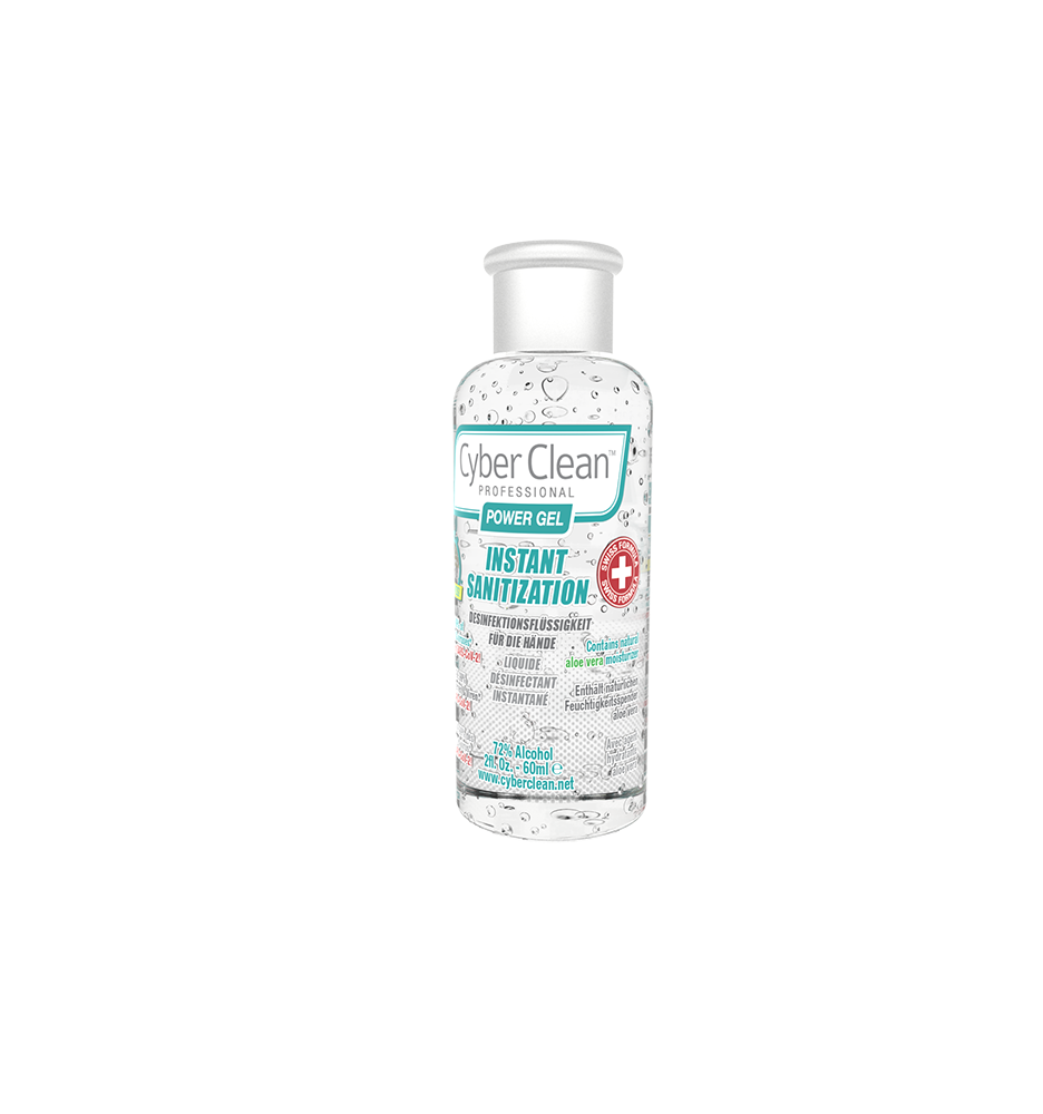 CyberClean POWER GEL - dezinfectant lichid instant 2 oz / 60 ml (47030)