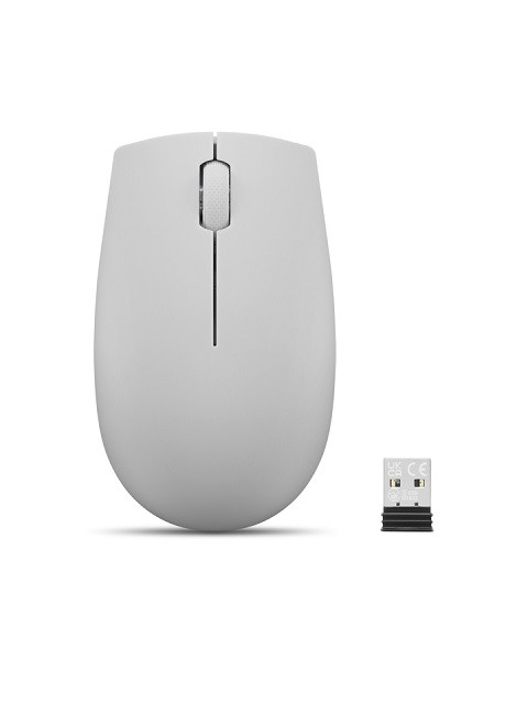 Lenovo Mouse 300 Wireless Compact (Cloud Grey) cu baterie