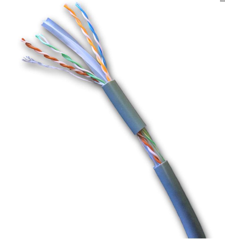 DATACOM UTP flex, cablu Cat6 PVC, gri, 305m, cablu