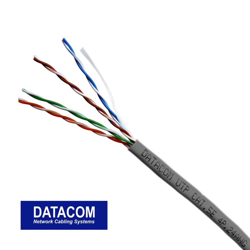 DATACOM Cablu UTP CAT5E PVC 50m gri