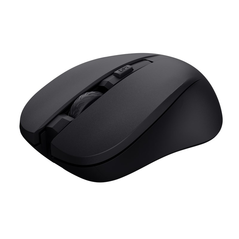Mouse TRUST mouse Mydo mouse wireless silențios, optic, USB, negru