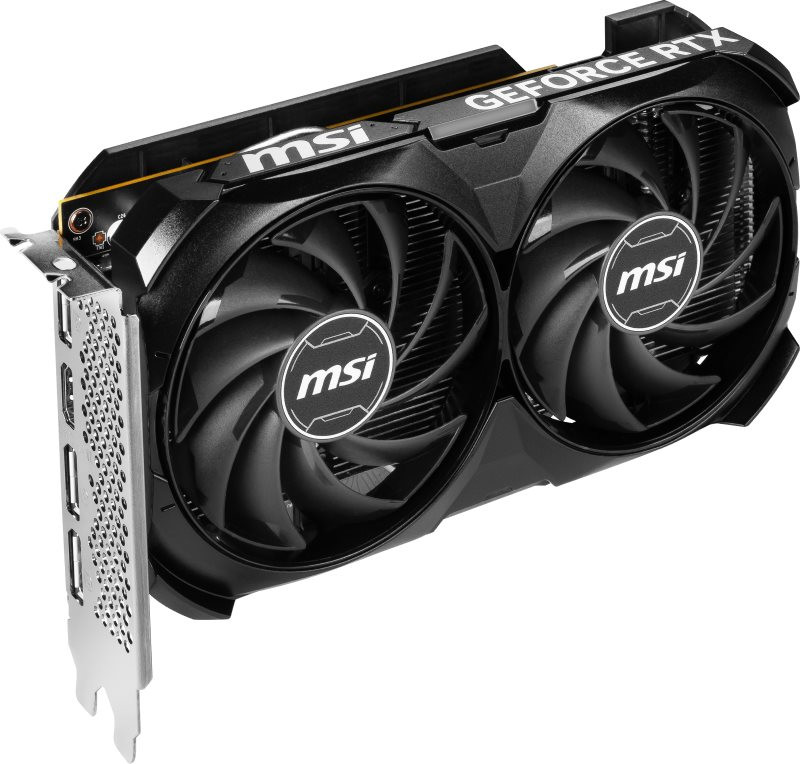 MSI VGA NVIDIA GeForce RTX 4060 VENTUS 2X BLACK 8G OC, 8G MSI VGA NVIDIA GeForce RTX 4060 VENTUS 2X BLACK 8G OC, 8G