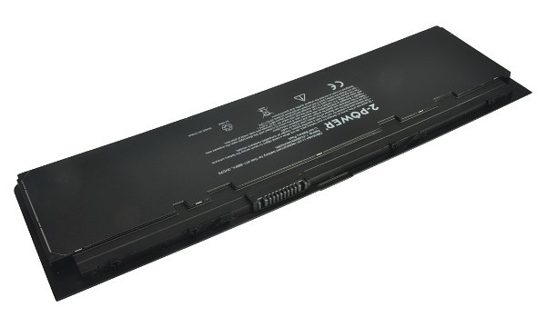 2-Power Dell Latitude E7240 3 Cell Laptop Battery 7.4V 5880mAh