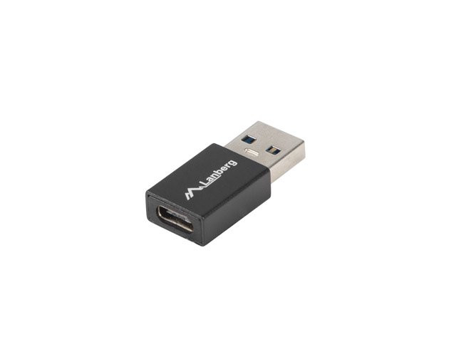 Adaptor LANBERG USB-C(F) 3.1 la USB-A(M) negru