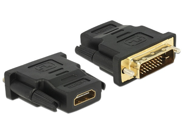 Delock Adaptor DVI 24 1 pin de sex masculin > HDMI de sex feminin