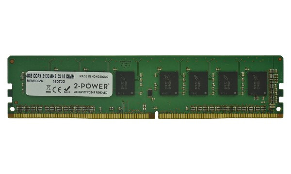 2-Power 8GB PC4-17000U 2133MHz DDR4 CL15 Non-ECC DIMM 2Rx8 ( GARANȚIE PE VIAȚĂ )