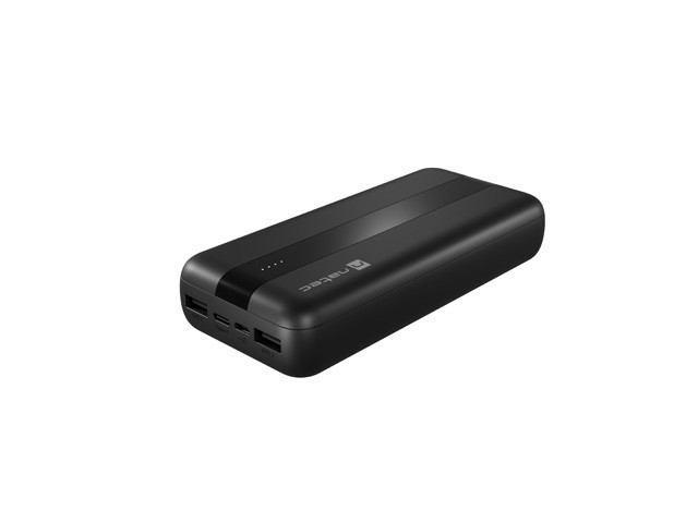 Powerbank NATEC TREVI 20000 mAh 2X USB-A 1X USB-C, negru