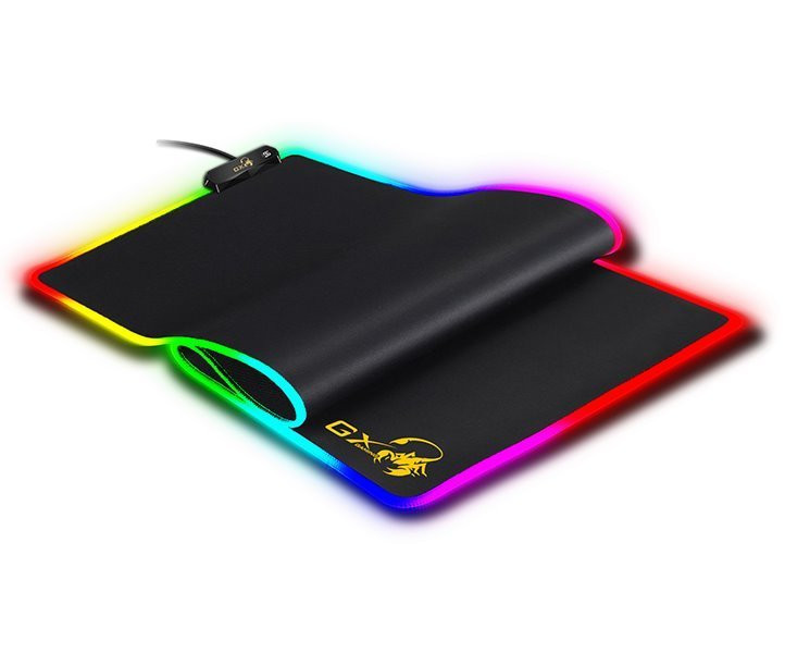 GENIUS GX GAMING GX-Pad 800S RGB backlit mouse pad 800x300x3mm, negru-roșu