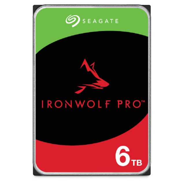 Seagate IronWolf PRO, HDD NAS, 6TB, 3.5", SATAIII, 256MB cache, 7.200RPM
