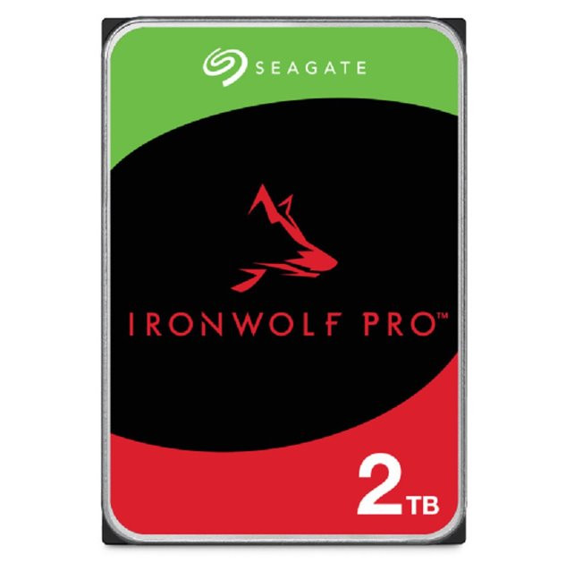 Seagate IronWolf PRO, HDD NAS, 2TB, 3.5", SATAIII, 256MB cache, 7.200RPM