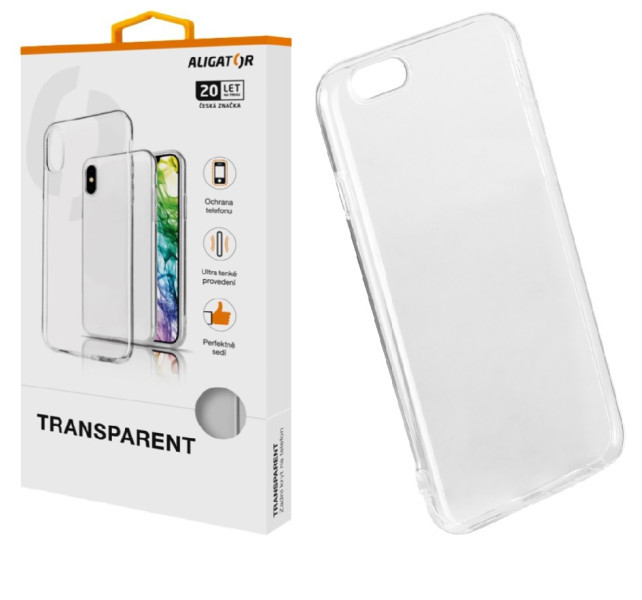 ALIGATOR Cazul ALIGATOR Transparent Apple iPhone 6/6S
