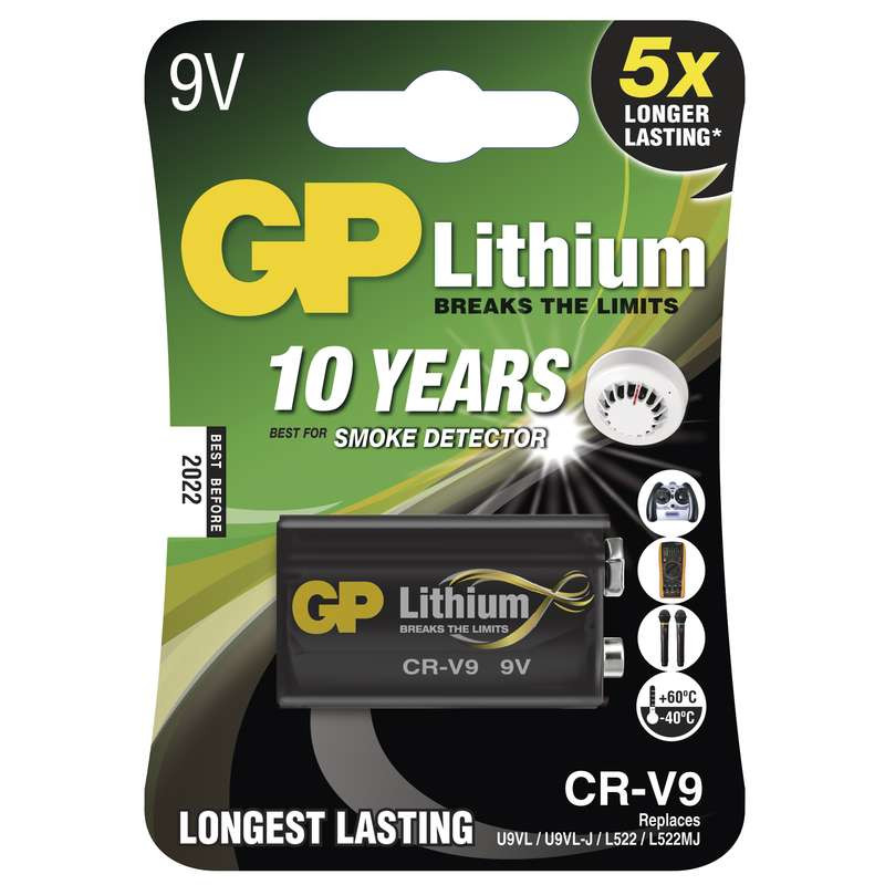 Baterie litiu GP CR-V9 9V - 1 buc.