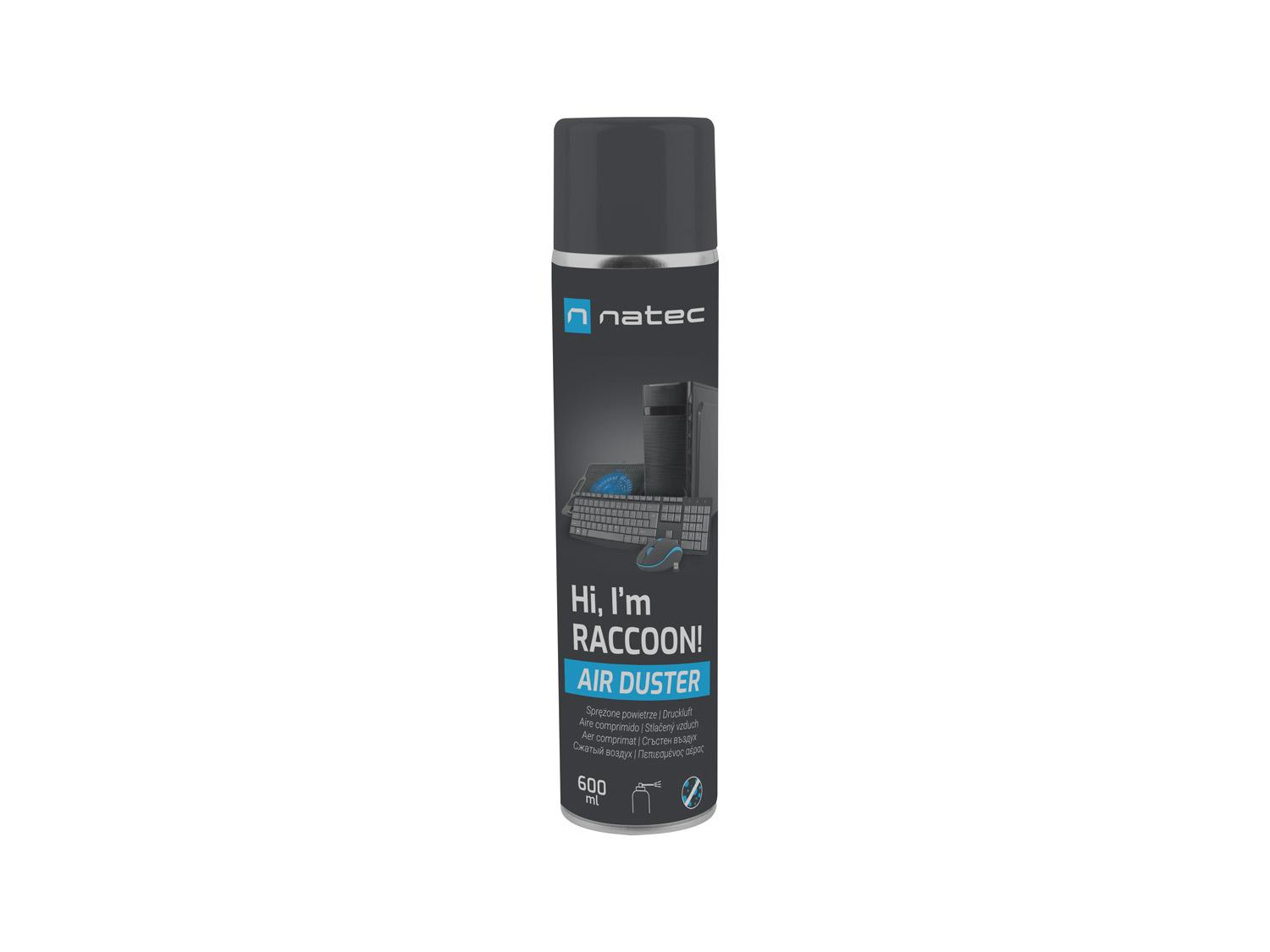 Aer comprimat Natec RACCOON AIR 600 ml