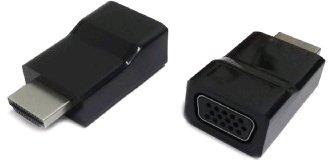 Taxi. Adaptor HDMI la VGA, M/F, negru
