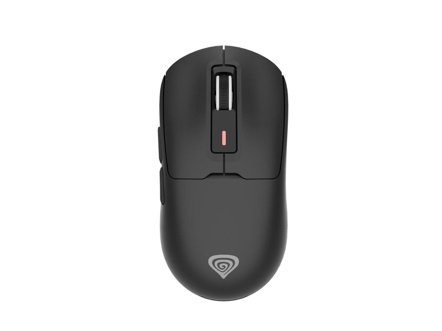 Mouse de gaming Genesis ZIRCON 660/Gaming/Optic/12.000 DPI/Fired/Wireless/Negru