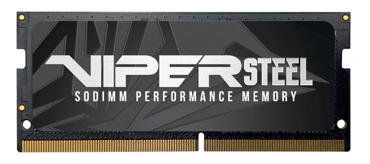 Patriot Viper Steel/SO-DIMM DDR4/32GB/2666MHz/CL18/1x32GB/Gri
