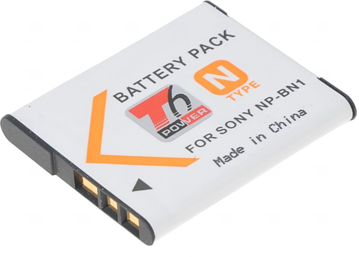 Baterie T6 Power Sony NP-BN1, 600mAh, 2.2Wh, gri