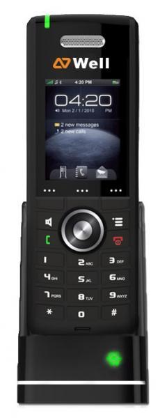 Telefon DECT IP WELL RTX8630 pentru RTX8660, ecran LCD cu bară de 2", 8 programe.