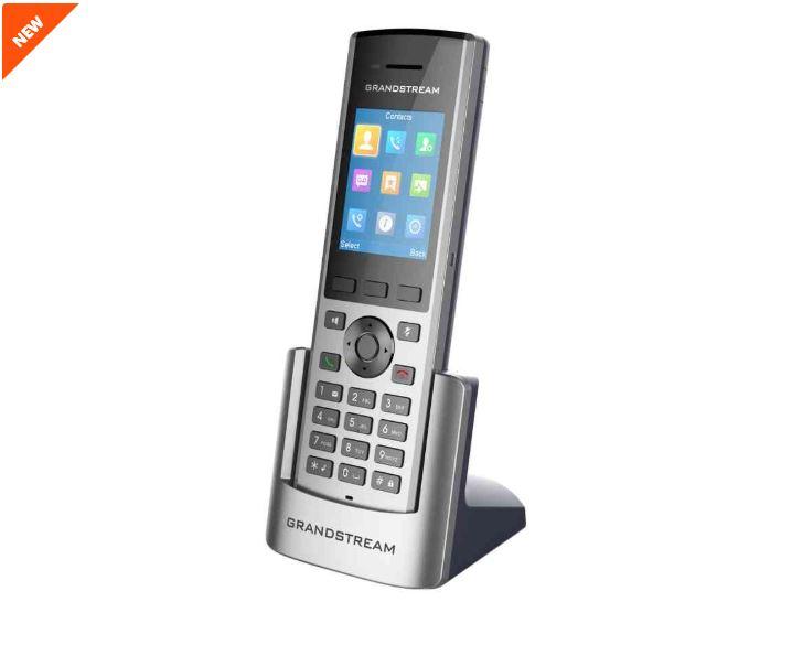 Telefon IP Grandstream DP730, afișaj tip bară de 2,4", cont 2SIP, video, BT, Micro USB, HAC, Push-to-talk
