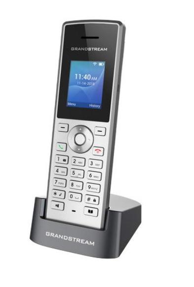 Telefon Grandstream WP810 SIP WiFi, afișaj tip bară de 1,8", 2 conturi SIP, Micro USB, Handover