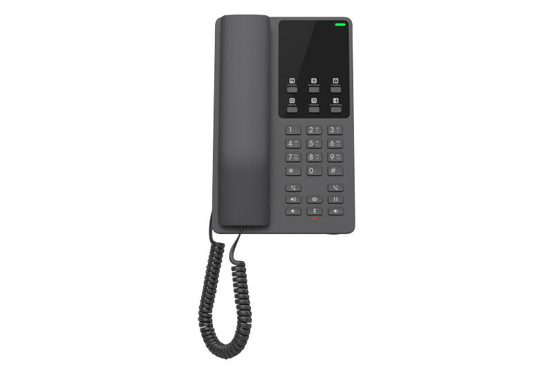 Telefon de hotel Grandstream GHP621W SIP WiFi negru