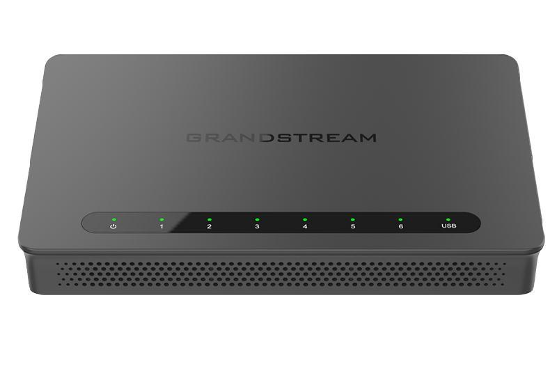 Router VPN Grandstream GWN7002 cu 2 SFP, 4 porturi Gb / 1 intrare PoE, 2 ieșiri PoE