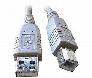 Cablu USB tip AB, lungime 3m HQ Negru